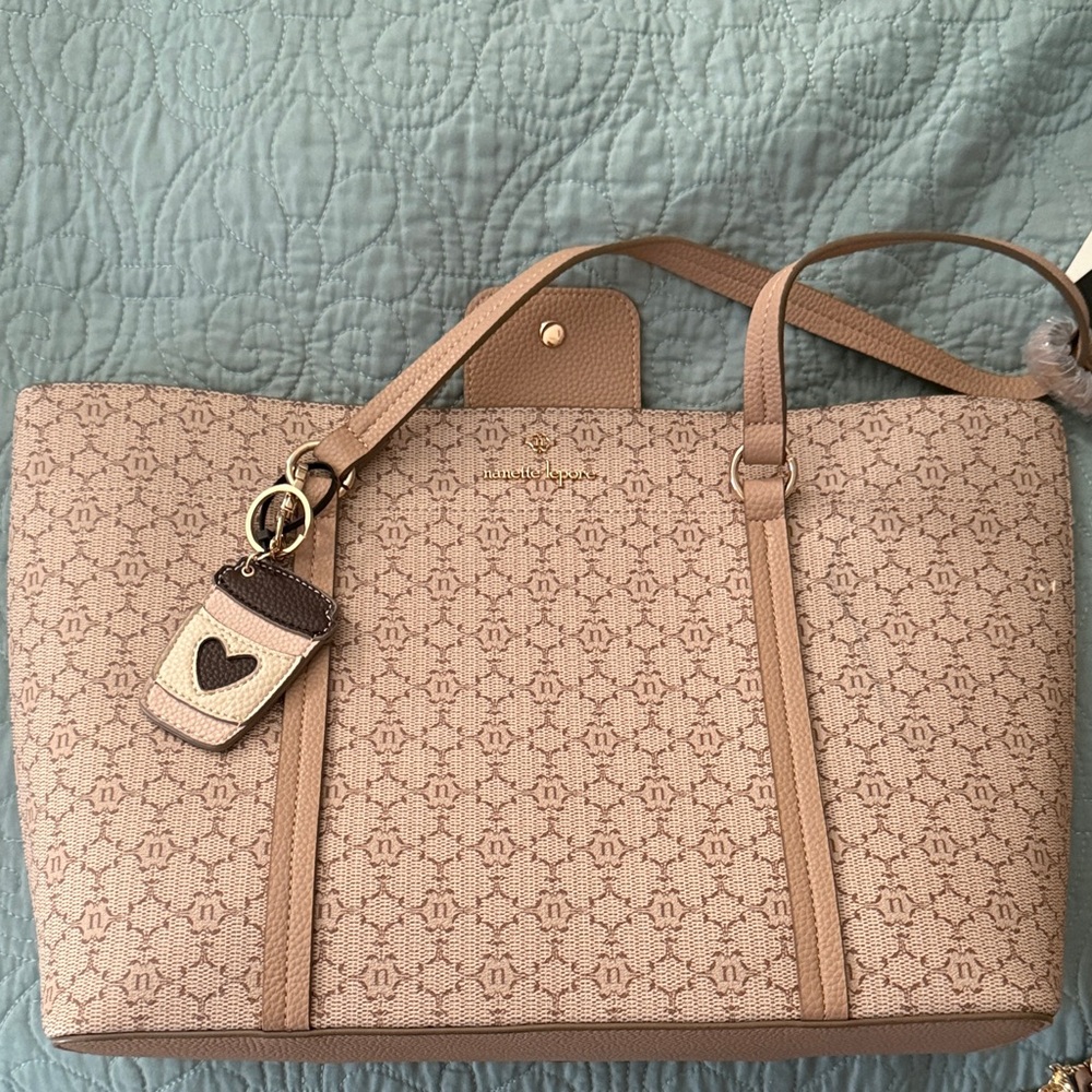 NWT Nanette lepore Tote Bag “Maxine”